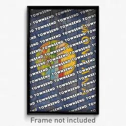 Townsend Montana Poster (MT City Souvenir 11x17 Town Print)