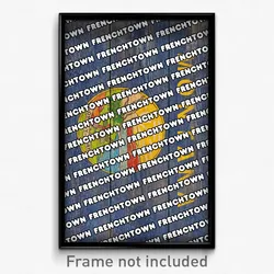Frenchtown Montana Poster (MT City Souvenir 11x17 Town Print)
