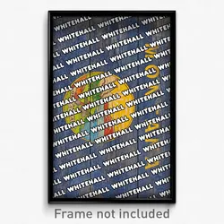 Whitehall Montana Poster (MT City Souvenir 11x17 Town Print)