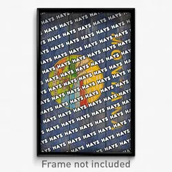 Hays Montana Poster (MT City Souvenir 11x17 Town Print)