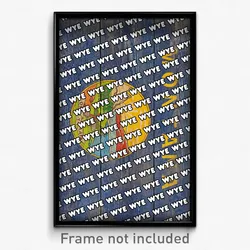 Wye Montana Poster (MT City Souvenir 11x17 Town Print)