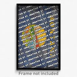 St. Ignatius Montana Poster (MT City Souvenir 11x17 Town Print)