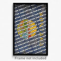 Harlowton Montana Poster (MT City Souvenir 11x17 Town Print)