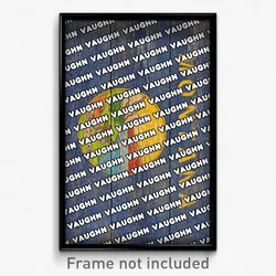 Vaughn Montana Poster (MT City Souvenir 11x17 Town Print)