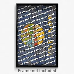 Philipsburg Montana Poster (MT City Souvenir 11x17 Town Print)