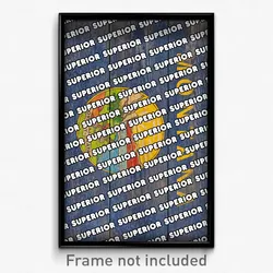Superior Montana Poster (MT City Souvenir 11x17 Town Print)
