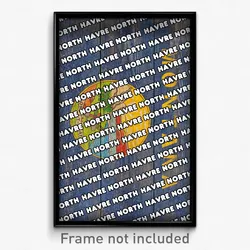 Havre North Montana Poster (MT City Souvenir 11x17 Town Print)