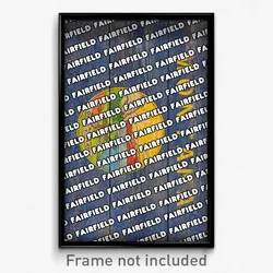 Fairfield Montana Poster (MT City Souvenir 11x17 Town Print)