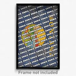 Ennis Montana Poster (MT City Souvenir 11x17 Town Print)
