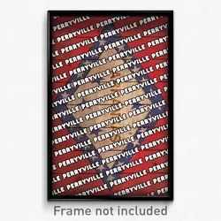 Perryville Arkansas Poster (AR City Souvenir 11x17 Town Print)