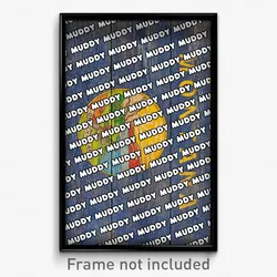 Muddy Montana Poster (MT City Souvenir 11x17 Town Print)