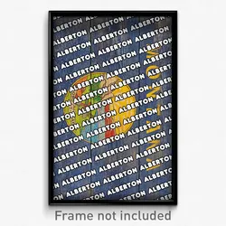 Alberton Montana Poster (MT City Souvenir 11x17 Town Print)