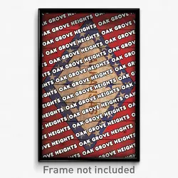 Oak Grove Heights Arkansas Poster (AR City Souvenir 11x17 Town Print)