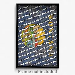 Finley Point Montana Poster (MT City Souvenir 11x17 Town Print)