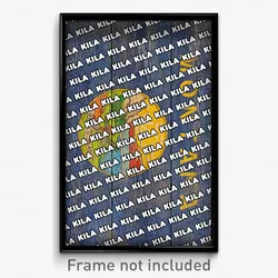 Kila Montana Poster (MT City Souvenir 11x17 Town Print)