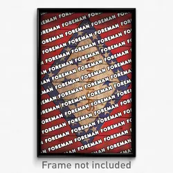 Foreman Arkansas Poster (AR City Souvenir 11x17 Town Print)
