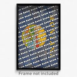 Basin Montana Poster (MT City Souvenir 11x17 Town Print)