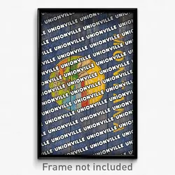 Unionville Montana Poster (MT City Souvenir 11x17 Town Print)
