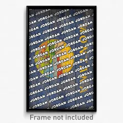 Jordan Montana Poster (MT City Souvenir 11x17 Town Print)