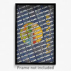 Clyde Park Montana Poster (MT City Souvenir 11x17 Town Print)