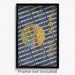 Rockvale Montana Poster (MT City Souvenir 11x17 Town Print)