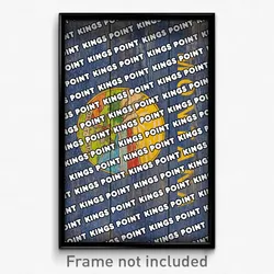 Kings Point Montana Poster (MT City Souvenir 11x17 Town Print)