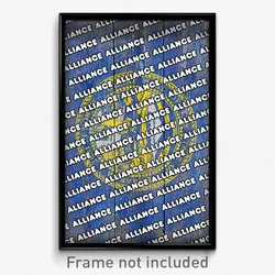 Alliance Nebraska Poster (NE City Souvenir 11x17 Town Print)