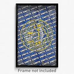 Crete Nebraska Poster (NE City Souvenir 11x17 Town Print)