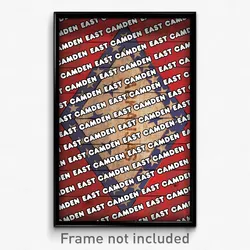 East Camden Arkansas Poster (AR City Souvenir 11x17 Town Print)