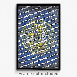 Wahoo Nebraska Poster (NE City Souvenir 11x17 Town Print)