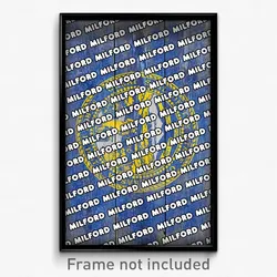 Milford Nebraska Poster (NE City Souvenir 11x17 Town Print)