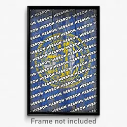 Hebron Nebraska Poster (NE City Souvenir 11x17 Town Print)