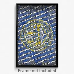 Louisville Nebraska Poster (NE City Souvenir 11x17 Town Print)