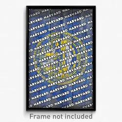 Harvard Nebraska Poster (NE City Souvenir 11x17 Town Print)