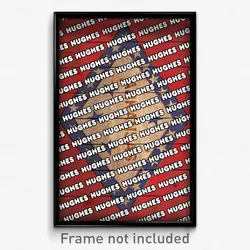 Hughes Arkansas Poster (AR City Souvenir 11x17 Town Print)
