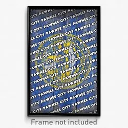 Pawnee City Nebraska Poster (NE City Souvenir 11x17 Town Print)