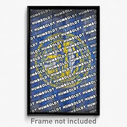 Humboldt Nebraska Poster (NE City Souvenir 11x17 Town Print)