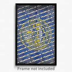 Franklin Nebraska Poster (NE City Souvenir 11x17 Town Print)