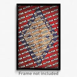 Altus Arkansas Poster (AR City Souvenir 11x17 Town Print)