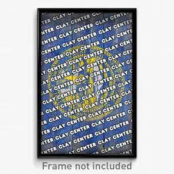 Clay Center Nebraska Poster (NE City Souvenir 11x17 Town Print)