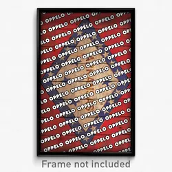 Oppelo Arkansas Poster (AR City Souvenir 11x17 Town Print)