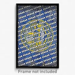 Edgar Nebraska Poster (NE City Souvenir 11x17 Town Print)