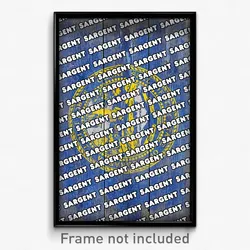 Sargent Nebraska Poster (NE City Souvenir 11x17 Town Print)
