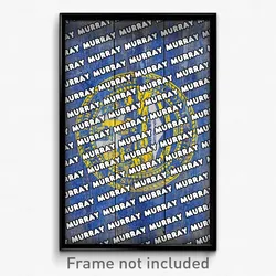 Murray Nebraska Poster (NE City Souvenir 11x17 Town Print)