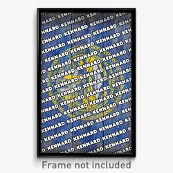 Kennard Nebraska Poster (NE City Souvenir 11x17 Town Print)
