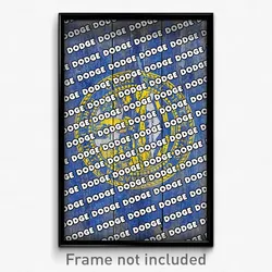 Dodge Nebraska Poster (NE City Souvenir 11x17 Town Print)