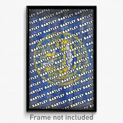 Bartley Nebraska Poster (NE City Souvenir 11x17 Town Print)