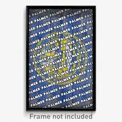 Palmer Nebraska Poster (NE City Souvenir 11x17 Town Print)