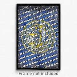 Clarks Nebraska Poster (NE City Souvenir 11x17 Town Print)