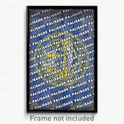 Palisade Nebraska Poster (NE City Souvenir 11x17 Town Print)